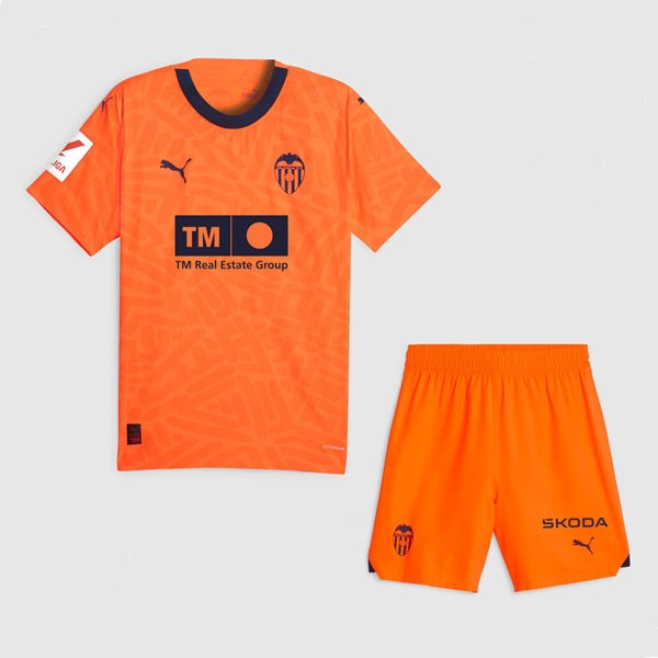 Camiseta Valencia Tercera equipo Niño 2023-24